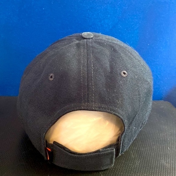 Vintage Nike Blue and Orange Adjustable Baseball Hat with Velcro Closure - Picture 3 of 6